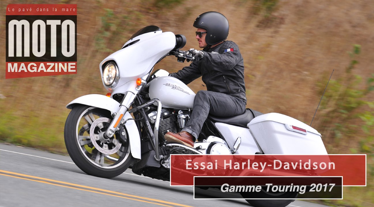 Harley-Davidson gamme Touring 2017 : le nouveau moteur à l'essai
