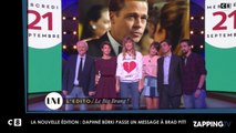 La Nouvelle Edition - Brad Pitt et Angelina Jolie divorcent : Daphné Bürki passe un message à l'acteur (Vidéo)