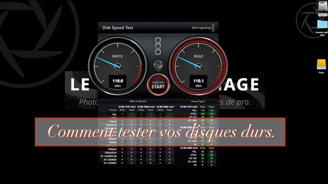 Astuce 17 - Tester les performances de vos disques durs.