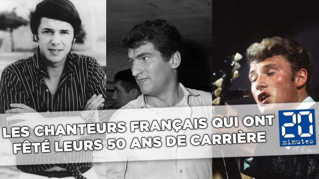 Les chanteurs français qui ont fêté leurs 50 ans de carrière