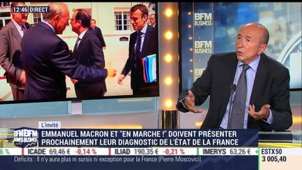 "Emmanuel Macron a quelques chances d'emporter cette présidentielle", Gérard Collomb – 21/09