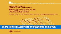 [PDF] Regression Analysis: Theory, Methods, and Applications Popular Online