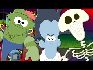 Head Shoulders Knees and Toes | Scary Nursery Rhymes For Children And Kids Song