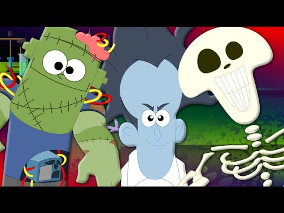 Head Shoulders Knees and Toes | Scary Nursery Rhymes For Children And Kids Song