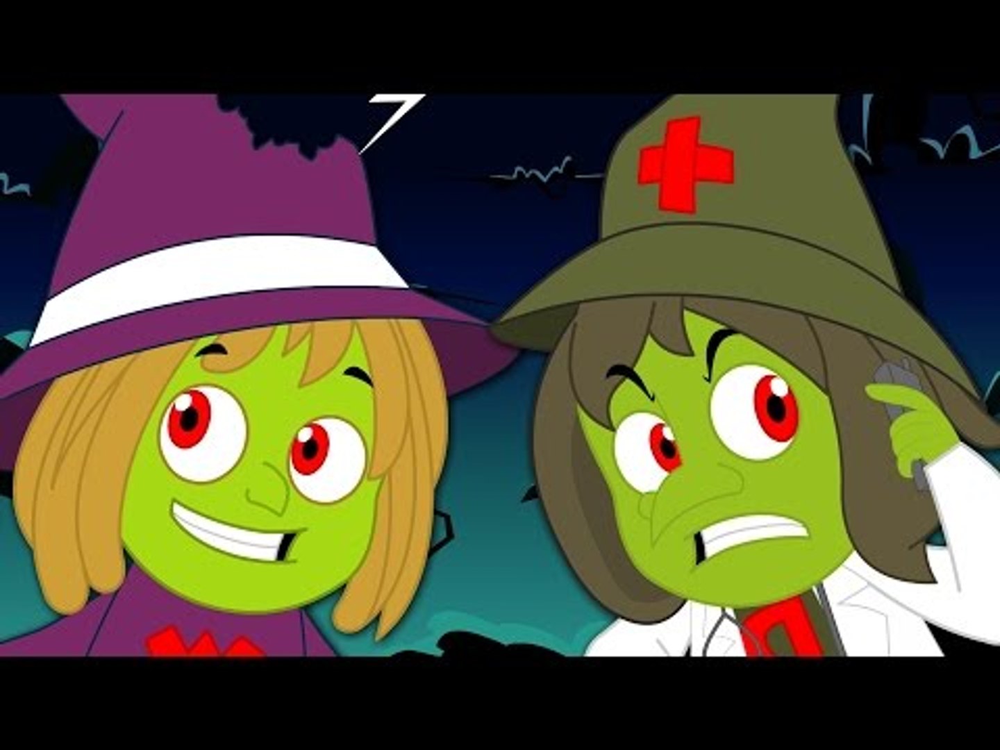 Five Wicked Witches | Nursery Rhymes For Children | Kids Songs And Videos -  video Dailymotion