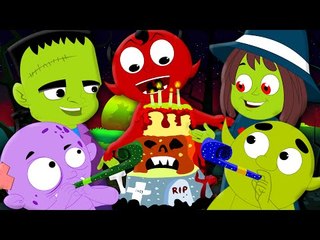 If You're Happy And You Know It | Scary Nursery Rhymes For Kids And Children