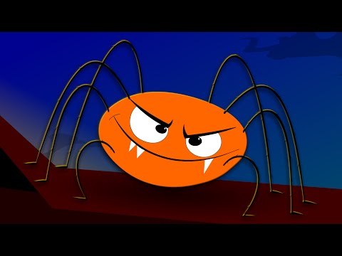Incy Wincy Spider | Halloween Songs For Kids | Children's Nursery Rhymes