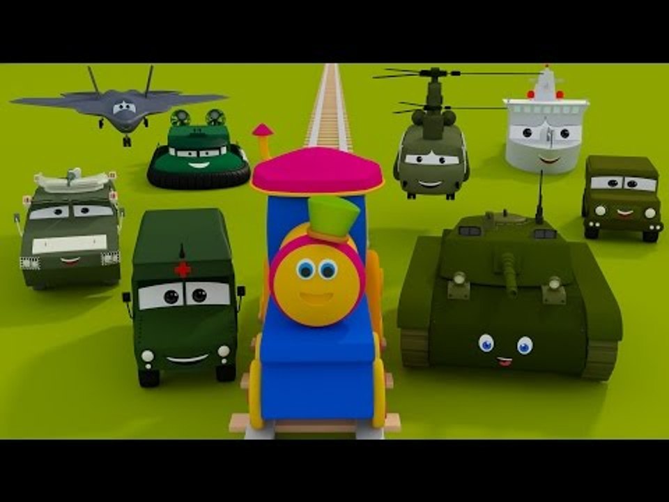 Bob, o Trem – Visita ao campo militar