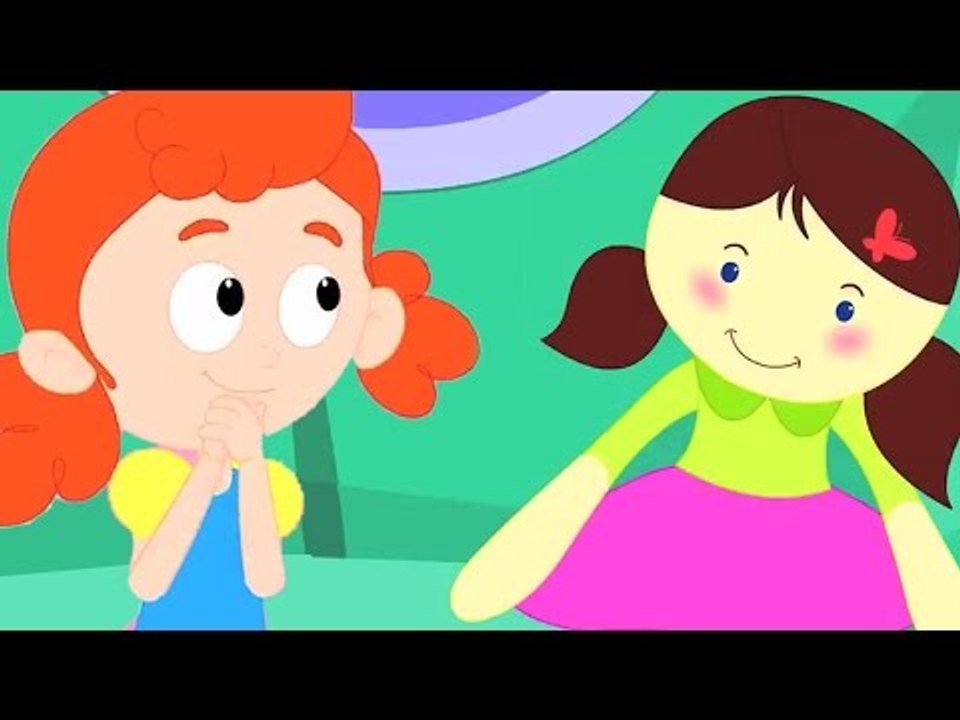 Miss Polly tinha uma boneca | rima pré-escolar para as crianças | canções de rimas infantis