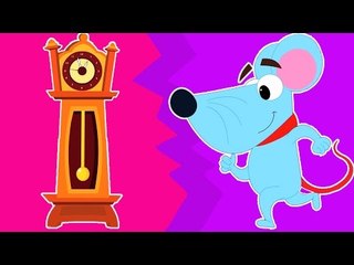 Hickory dickory Dock | vídeo educativo | da rima de berçário popular