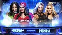 Natalya and Carmella vs. Nikki Bella and Naomi