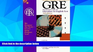 Big Deals  GRE: Practicing to Take the Literature in English Test, 3rd Edition  Best Seller Books