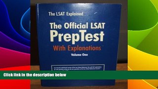 Big Deals  The Official LSAT Prep Test with Explanations Volume 1  Free Full Read Most Wanted