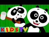 Kids TV Nursery Rhymes - Five Little Pandas | Nursery Rhymes For Children | Kids TV Original Songs