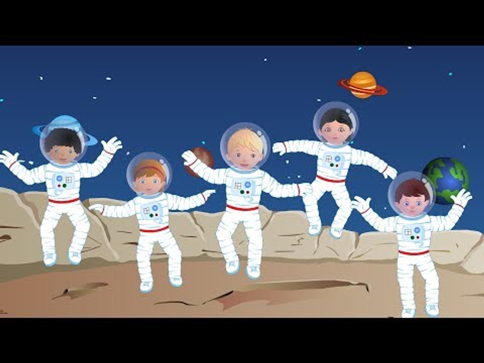 Five Little Astronauts