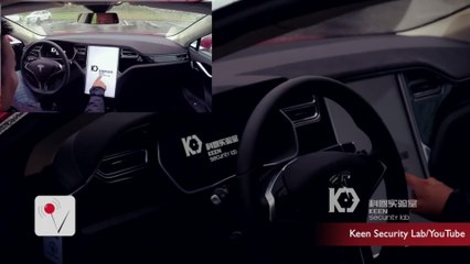 Chinese Researchers Hack A Tesla From 12 Miles Away