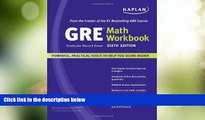 Big Deals  Kaplan GRE (Graduate Record Exam) Math Workbook, Sixth Edition  Best Seller Books Most