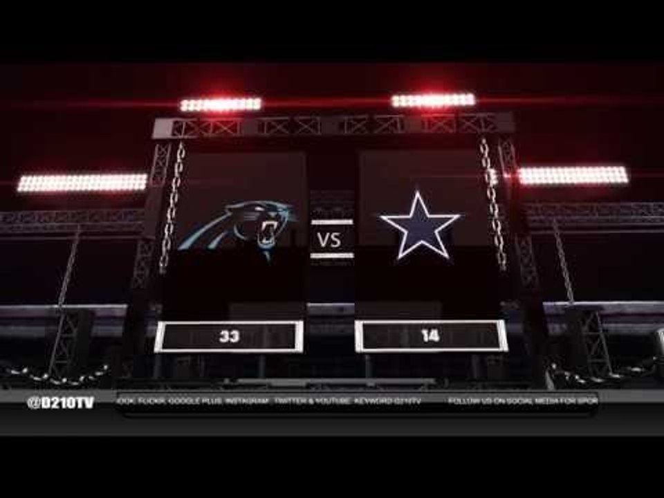 CAROLINA PANTHERS vs DALLAS COWBOYS POST REPORT WITH MERCEDES OWENS