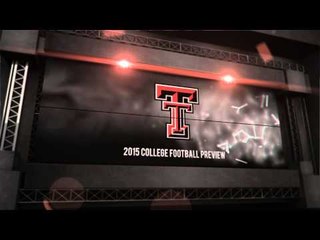 BIG 12 FOOTBALL PREVIEW: TEXAS TECH RED RAIDERS