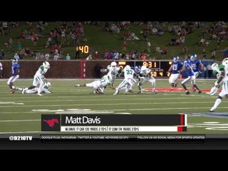 SMU THUMPS UNT 31-13