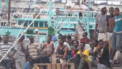 حملة أمنية لملاحقة اللاجئين الأفارقة باليمن