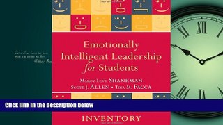 For you Emotionally Intelligent Leadership for Students: Inventory