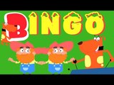 bingo perro canción | la rima de bingo para niños | childrens rimas canción