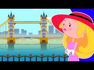 Лондонский мост падает вниз | дети песни | детская рифма | London Bridge Is Falling Down | Kids Song