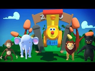 BEN EL TREN – BEN VA AL ZOOLÓGICO | Ben The Train- Ben Going To The Zoo