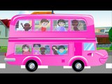 Las ruedas del autobús | canciones infantiles | videos educativos para niños