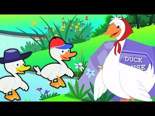 пять маленьких уток | образовательных видео | популярный детский стишок