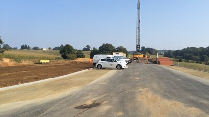 Rocade: cinq mois de chantier pour le pont de Paron