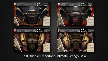 Test Embertone Intimate Strings Solo
