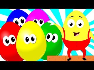 Learn Colors | Colors Song | Nursery Rhymes | Baby Songs | Surprise Eggs