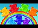 jelly bears | rainbow colors song | nursery rhymes | kids songs | learn colors