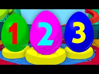 crazy eggs numbers | numbers songs | learn numbers | surprise eggs | nursery rhymes | baby videos