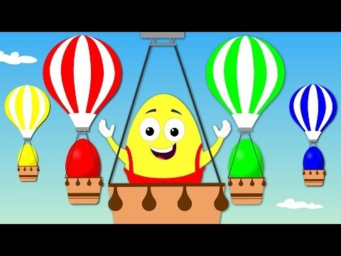 Crazy Eggs | Surprise Eggs | Learn Colors | Color Songs | Baby Videos