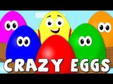 learn colors | colors Song | colors with crazy eggs | nursery rhymes | teach colors | kids songs