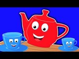 I am a Little Teapot | я немного чайника рифмы | детские стишки коллекции для детей