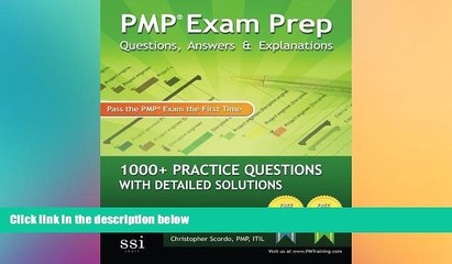 Big Deals  PMP Exam Prep: Questions, Answers,   Explanations: 1000+ Practice Questions with