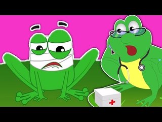 пять маленьких лягушек | потешки для детей | дошкольные песни | Five Little Frogs