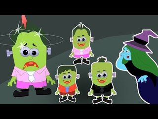 Five Little Monsters | пять маленьких монстров рифму | популярные детской песни