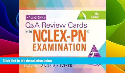 Big Deals  Saunders Q A Review Cards for the NCLEX-PNÂ® Examination, 2e  Best Seller Books Best