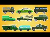 Kids Green Vehicles | Educational Video for Toddlers & Preschoolers