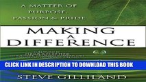 [PDF] Making A Difference: A Matter Of Purpose, Passion   Pride Popular Colection
