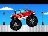 Monster Truck | Formation & Stunts | Truck Cartoon