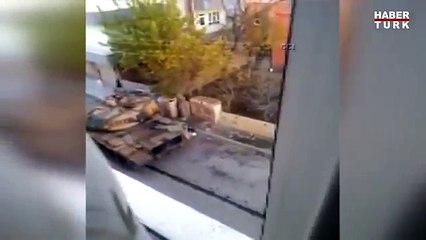 Asker Polisi Üzerine Yatarak Korudu