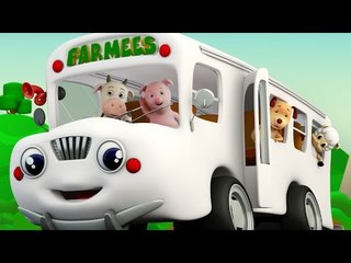 The Wheels On The Bus | Nursery Rhymes Compilation | Kids Songs
