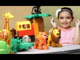 Toy Unboxing | zoo set | Toy Train Surprise | TIMS - The Issy Missy Show