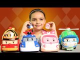 Toy Unboxing Poli Cars | Learn about Service Vehicles | TIMS - The Issy Missy Show